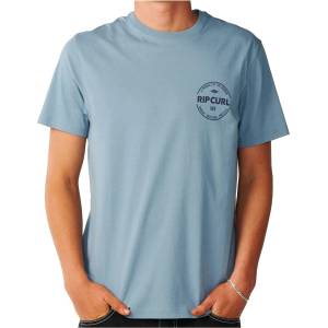 Rip Curl Мъжка тениска Rip Curl Staple Tee T-shirt - Citadel Blue - размер XXL (217-0614-0216)