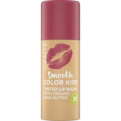 Sante Smooth Color Kiss 01 Soft Coral Balzam na pery 7 g