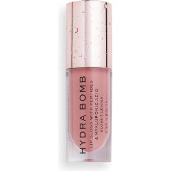 Revolution Beauty MAKEUP REVOLUTION Hydra Bomb Lip Gloss Versus Peach Nude Глос блясък за устни 4, 6ml