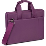 RIVACASE Чанта за лаптоп Rivacase 8221 Purple, до 13.3" (39.60cm), полиестер, регулируема презрамка, лилава (8221 Purple)