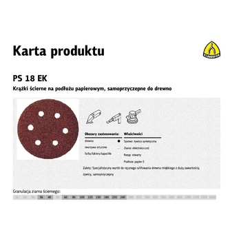 Klingspor Комплект 50 дискове Klingspor 150 мм (270403) (270403)