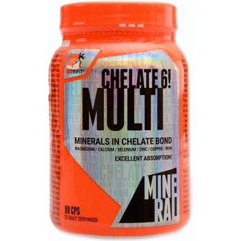Extrifit Chelate 6! Multimineral 90 kapsúl