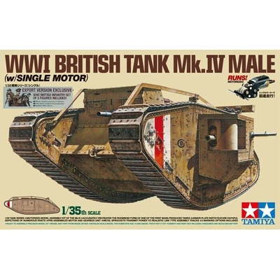 Tamiya Mark IV Male 1 motor 1:35