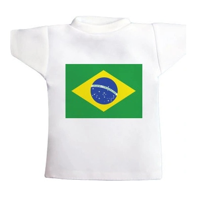 Tričko na láhev Brazilská vlajka