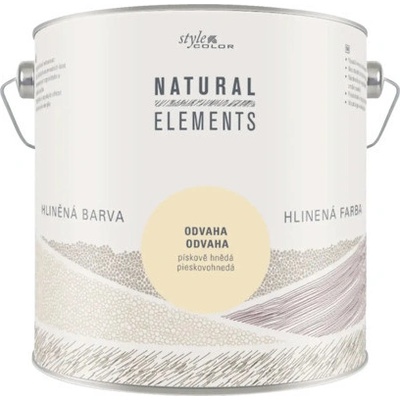 StyleColor NATURAL ELEMENTS 2,5 l pískově hnědá