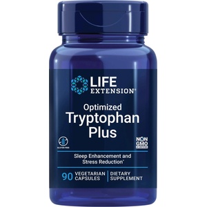 Life Extension Optimized Tryptophan Plus, 90 капсули, Life Extension (01721 LE)