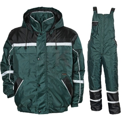 STENSO Полугащеризон с яке ватирани зелено/черни 4XL Collins Green/Black (07088)