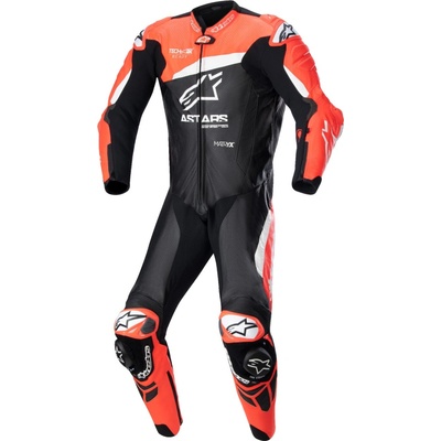 Jednodielna kombinéza Alpinestars GP Tech 4 čierna/biela/červená