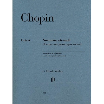 Chopin Nocturne In C Sharp Minor Op. Post noty na klavír – Zboží Mobilmania