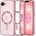 Tech-Protect Твърд кейс с MagSafe и протектор за камерата на iPhone 16е / 17е от Tech-Protect MagFlex - Rose Gold (5906302339761)
