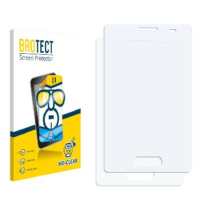 2x BROTECT Displayschutz-Folie pro LG E430 Optimus L3 II (2x čirá ochranná fólie BROTECT pro LG E430 Optimus L3 II)