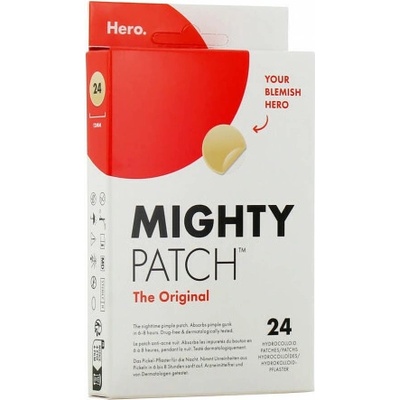 Hero Cosmetics Mighty Patch Original náplasť proti akné 24 ks