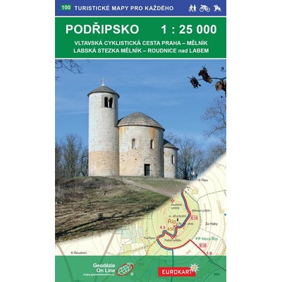 Podřipsko 1:25 000/Turistická mapy pro každého č.100