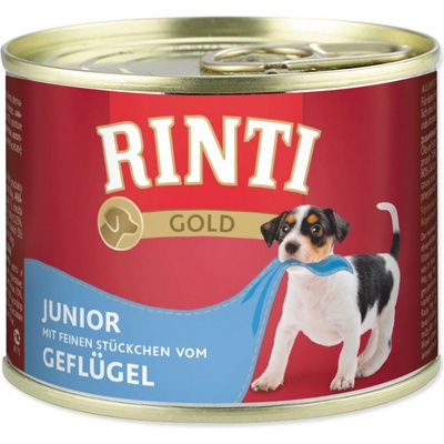 Rinti Gold Junior drůbeží 185 g