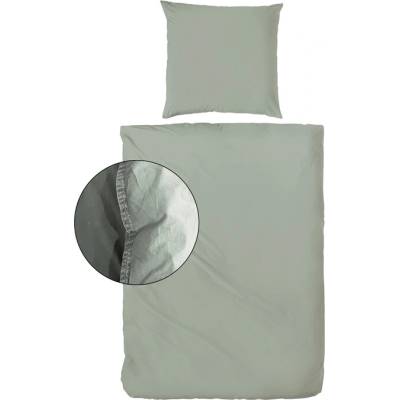 Sconto obliečky Stonewashed olivová 70x90 140x200