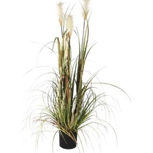 Umelá rastlina kavyľ foxtail 120 cm zelená