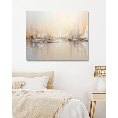 ZUTY Obrazy na stenu - Abstrakt - plachetnica Rámovanie: vypnuté plátno na rám, Rozmer: 40x50 cm