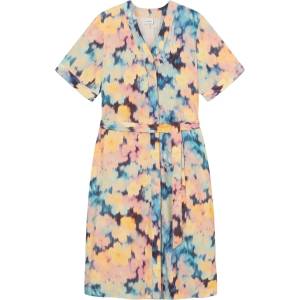 DEDICATED Дамска рокля DEDICATED Women's Dress Kallvik Dress - Ikat Field Multi Color (134-1560-0412)