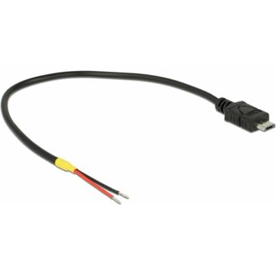 Delock 85541 USB 2.0 USB B micro vidlice 0,2m černý