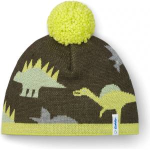 Eisbär Детска зимна шапка (beanie) Eisbär Kid's Pronti Pompon Mütze Beanie - Winter Lemon / Outdoor Green / Arctic Basil / Grafit - размер 53 cm (904-6937-0211)