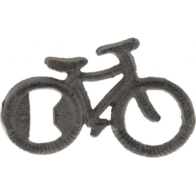 Litinový otvírák na láhve Kolo - 11*7*1 cm - Clayre & Eef
