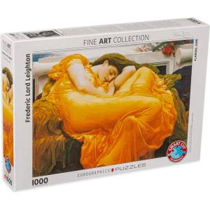 EUROGRAPHICS Пъзел Eurographics от 1000 части - Изгарящия Юни, Лорд Фредерик Лейтън (EG60003214)