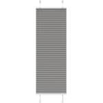 vidaXL Плисирана щора Антрацит 50x150 cm Ширина на плата 49, 4 cm (4015082)