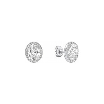 Diamonfire strieborné náušnice E6603