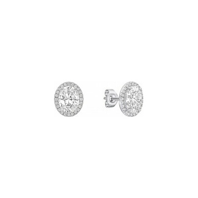 Diamonfire strieborné náušnice E6603