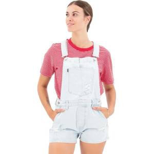 SUPERDRY Vintage Dungaree sleeveless overall - Grey (Light Indigo Vintage)