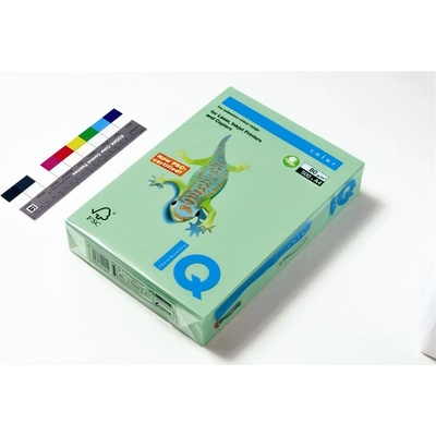 Papír IQ Color A4 80 g MG28 středně zelená 500listů – Zboží Dáma