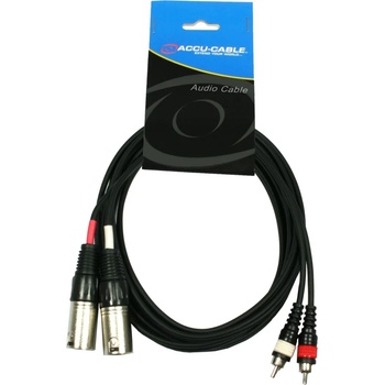 Image 1 of ADJ AC-2XM-2RM 3 m Аудио кабел (1611000034)