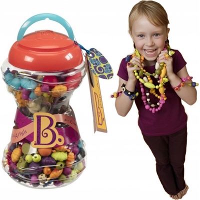 B-TOYS spojovací korále a tvary POP ARTY 300 ks