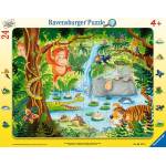 Ravensburger - Puzzle Jungle Friends - 1 - 39 piese