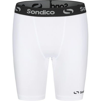 Sondico Мъжки къси панталони Sondico Core 6 Base Layer Shorts Mens - White