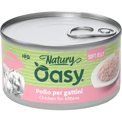 Oasy Natury Soft Jelly Chicken for kittens 0,15 kg