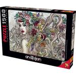 Anatolian Пъзел Anatolian - Силата на цветята, 1500 части (P4549)