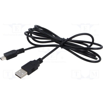 Sunny ECU14RUSBTMUSB USB 2.0, USB A vidlice,USB B vidlice, 1,4m, černý