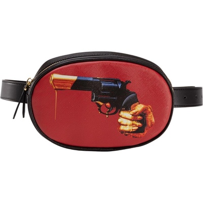 Seletti TOILETPAPER REVOLVER 19 x 12 cm černá