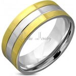 Talitha Двуцветен пръстен - халка - talitha-jewelry - 29,00 лв