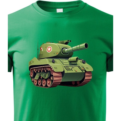 Dětské triko Tank Zelená Canvas Dětské tričko Bezvatriko.cz 1833