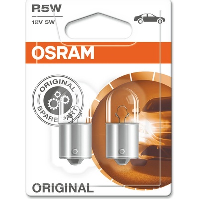 Osram R5W 12V 5W BA15s 2 ks