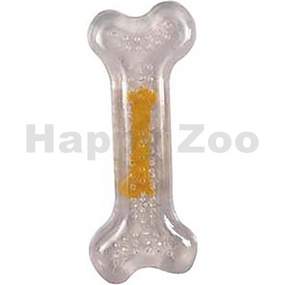 Karlie-Flamingo guma TPR kost transparentní s kuřecí příchutí 12 cm