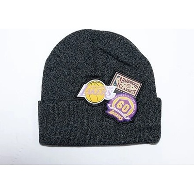 Mitchell & Ness Logo Patch Knit HWC Los Angeles Lakers Black
