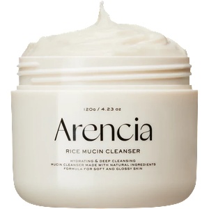 Arencia Rice Mucin Cleanser - Изсветляваща хидратираща почистваща маска за лице 120г