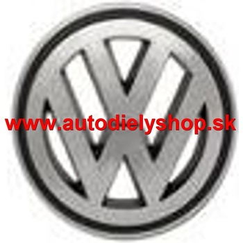 VW PASSAT "CC" 06/08- predný znak "VW" čierny/chrómový 130 mm ORIGINÁL