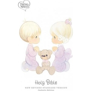 NRSVCE, Precious Moments Bible, White, Leathersoft, Comfort Print | Catholic Bible Press (ISBN: 9780785239314)