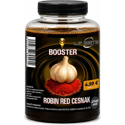 LF BAITS Booster Robin Red Cesnak 250 ml
