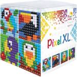 Pixelhobby КРЕАТИВЕН ХОБИ КОМПЛЕКТ С ПИКСЕЛИ xl, pixelhobby, КУБ - ПТИЦИ