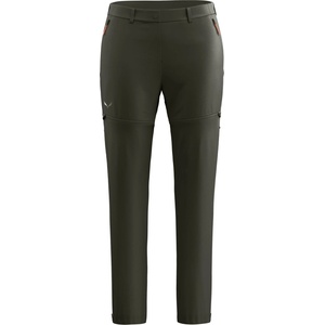 Salewa Дамски панталон със свалящи крачоли Salewa Women's Puez Talvena DST 2/1 Pant Walking trousers - Dark Olive - размер 42 (EU) (110-1568-0316)